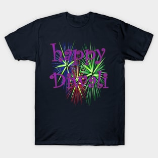 Happy Diwali Festival Of Light Over Dark Celebration 5 T-Shirt